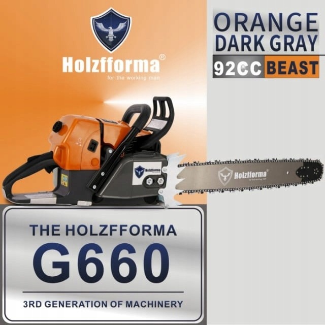 92cc Holzffforma G660 Benzynowa piła łańcuchowa