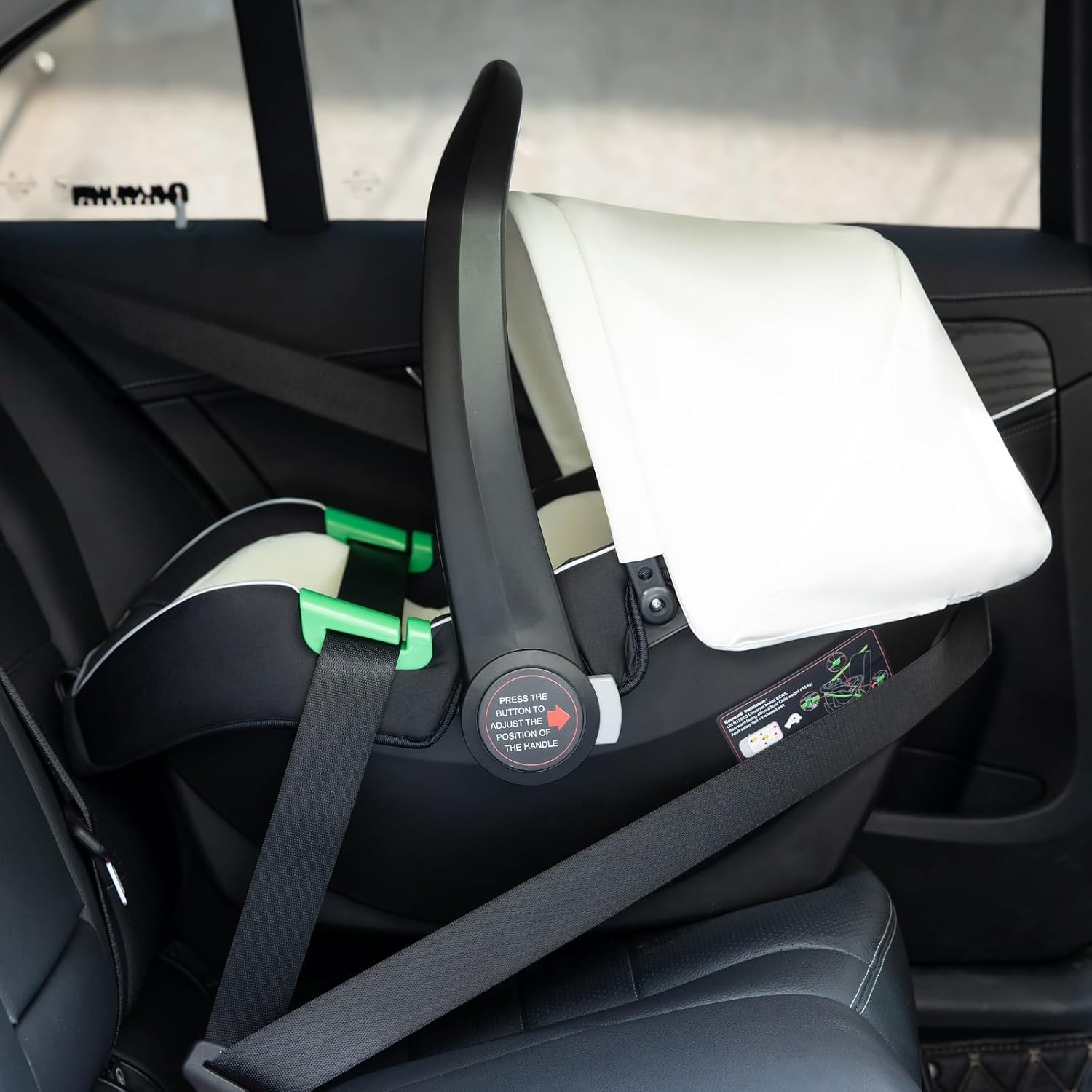Gcarebb 3 in 1 Kinderwagen, Buggy Mit Auto Babyschale, Mit Höhenverstellbarer Kinderwagen Komplettset, KombiKinderwagen Mit Aluminiumrahmen für Neugeborene 0-4 Jahre