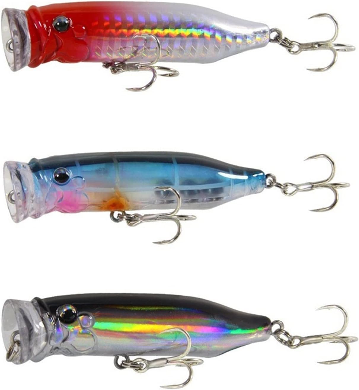 Soft Fishing Köder, Angelköder, 10 Stück, Angelköder, Harte Köder, Wobbler, Angelköder aus Kunststoff, 7 cm, 9,4 g, for Süßwasser, Angelausrüstung, einfach und praktisch
