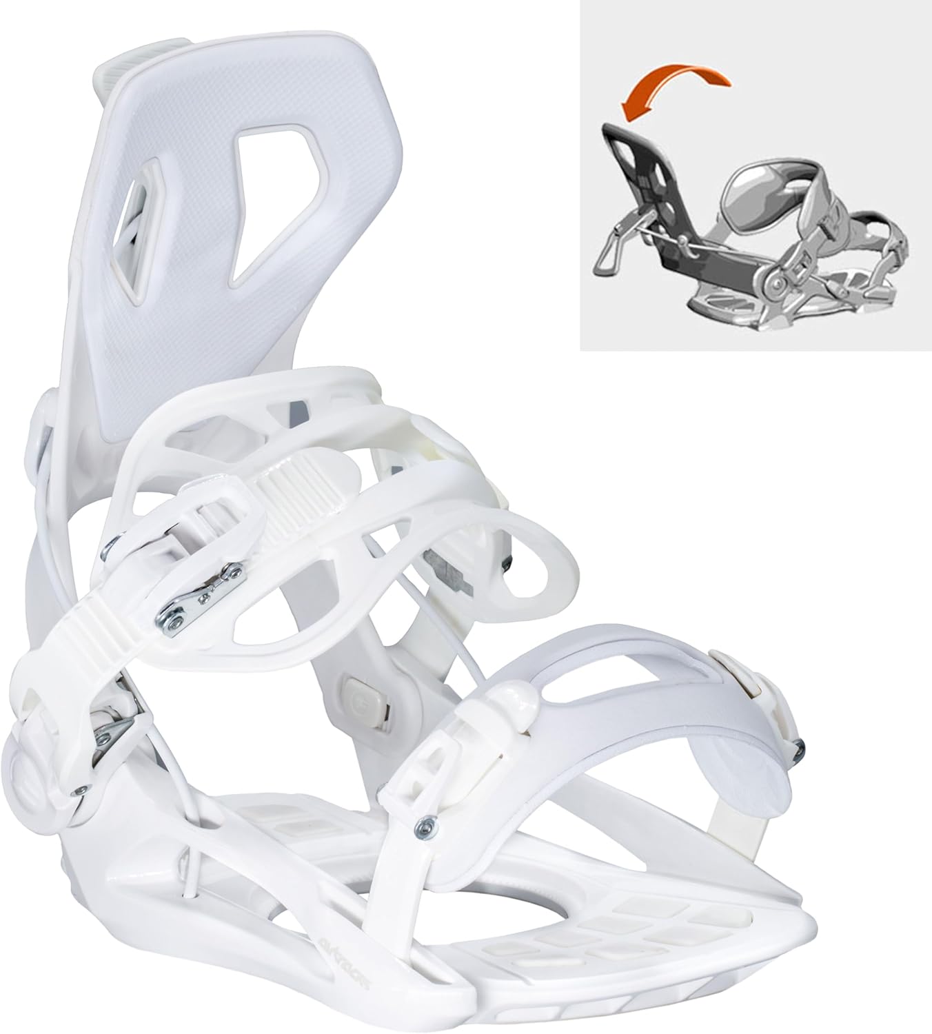 Airtracks Damen Snowboard-Set Orbelus Lady Camber + Bindung Master W Fastec + Boots + Sb Bag 140 145 150 155 cm