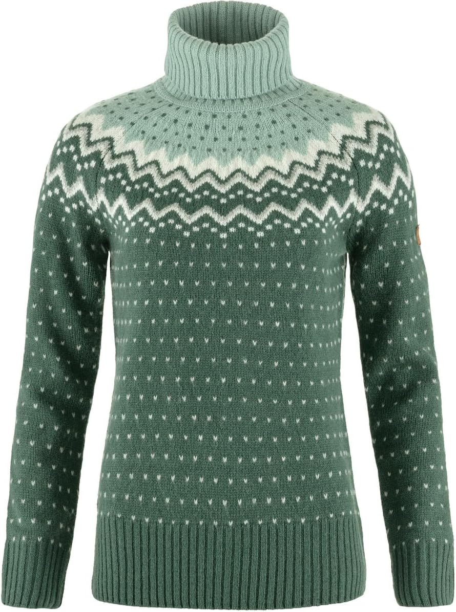Fjallraven Damen Övik Knit Roller Neck W Sweatshirt