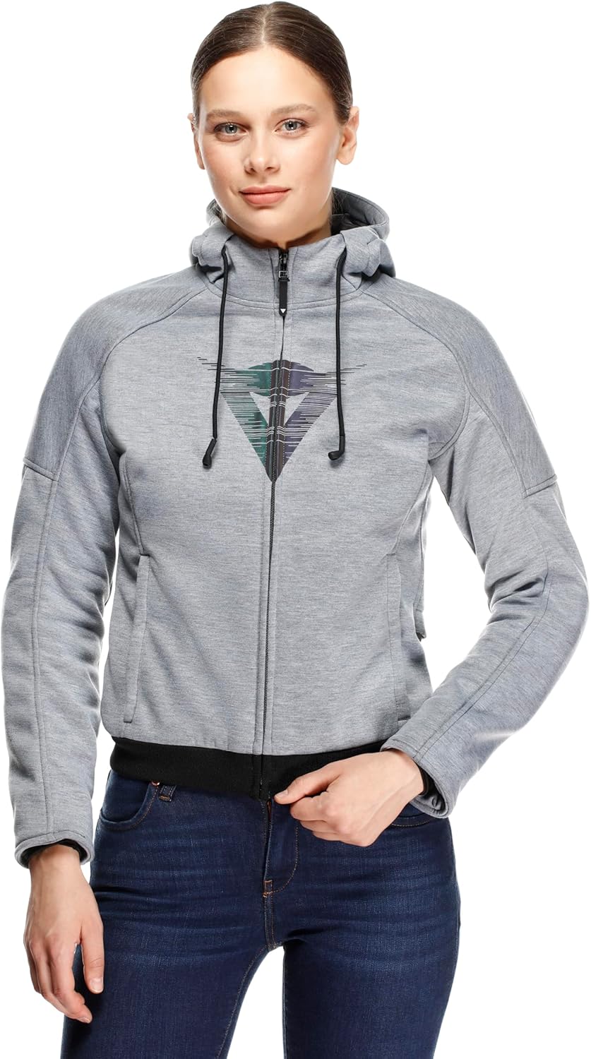 Dainese Herren Daemon-x Safety Hoodie Full Zip Wmn Kapuzensweatshirt Mit Reißverschluss, Innenfutter Aus Fleece (1er Pack)