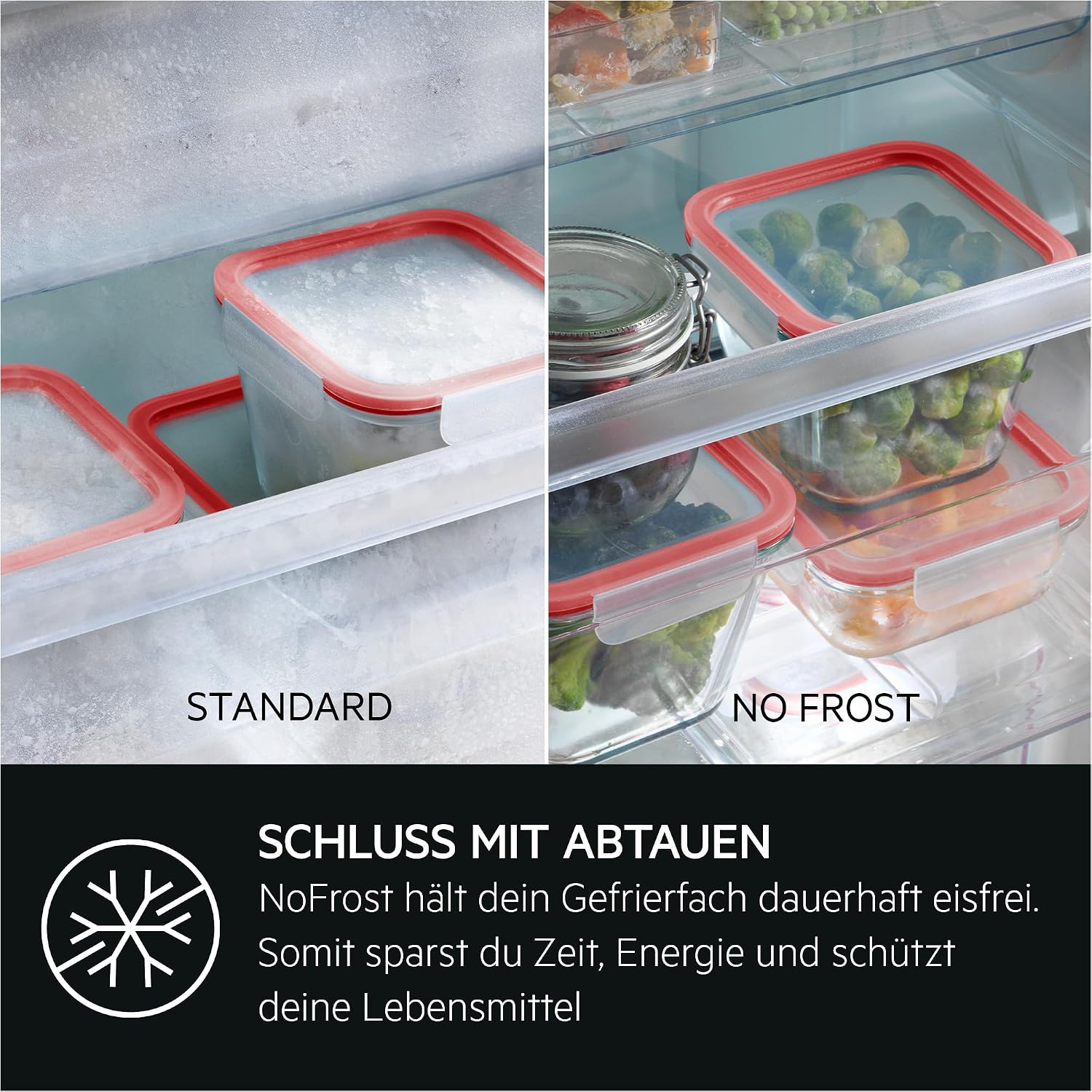 AEG Einbau‑Kühl‑Gefrierkombination 178cm, flüsterleise 27 dB, Serie 7000 NoFrost KI CoolAssist- automatische Frische ohne Abtauen, EEK A, Kühlen 182 L, Gefrieren 63 L, Zone 0°, Festtür, TC7CS181AF