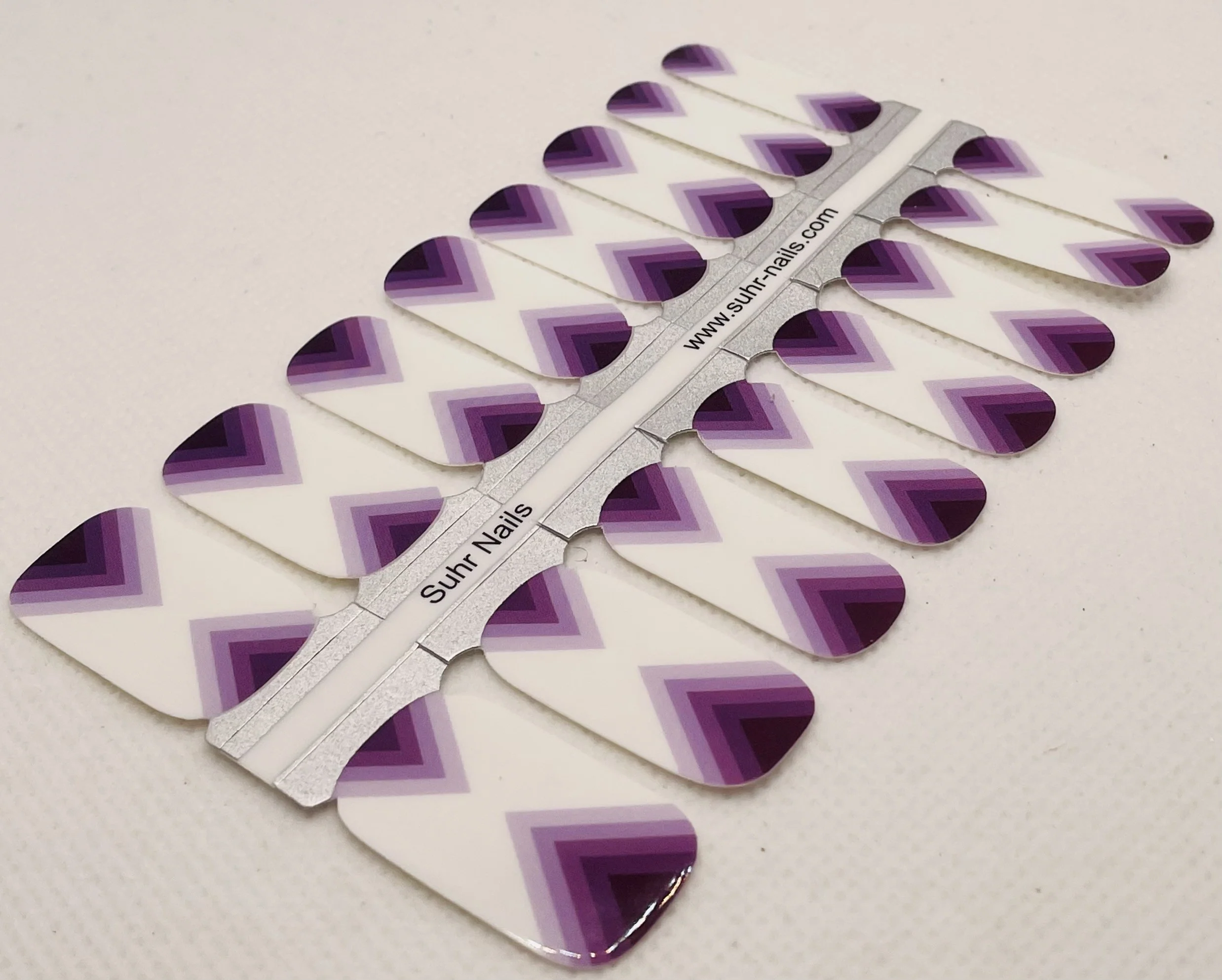 Purple Triangle Ombre