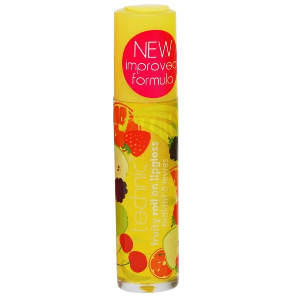 Girls Flavoured Lip Gloss | Fruity Fruit Roll-On | Kids Christmas Stocking Filler
