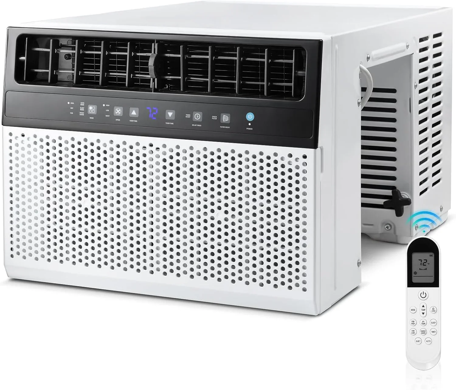 Antarctic Star 12,000 BTU U-Shaped Window Air Conditioner Unit Cools up to 550 Sq.Ft. with 6 Modes