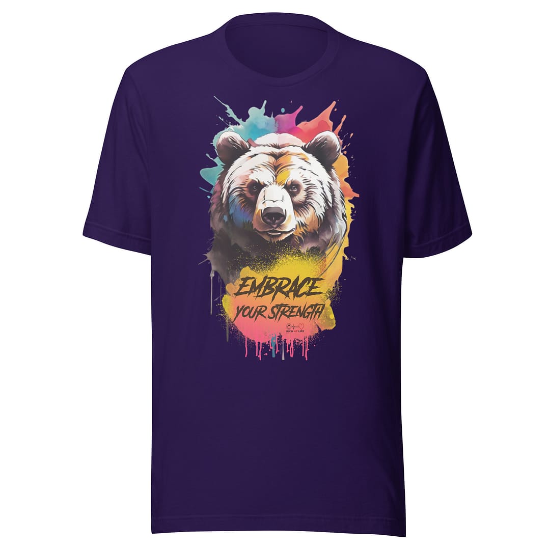Embrace Your Strength �?Bella + Canvas Tee