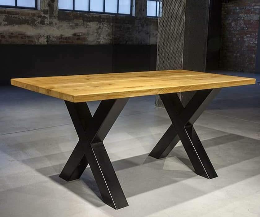 Serie UNA | Massivholztisch - nur Tischplatte ohne Gestell - Eiche - versch. Gren und Farben | Lnge: 160 - 300 cm | Breite: 90 -100 cm