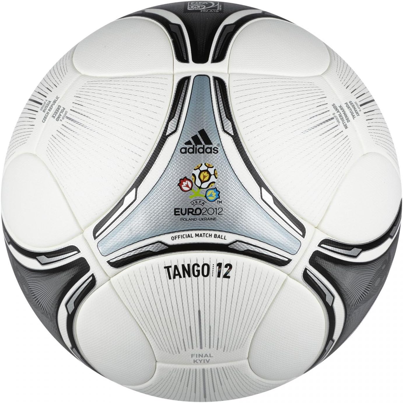 Fußball adidas UEFA EURO 2012 offizieller Final-Spielball, Ballgröße:5