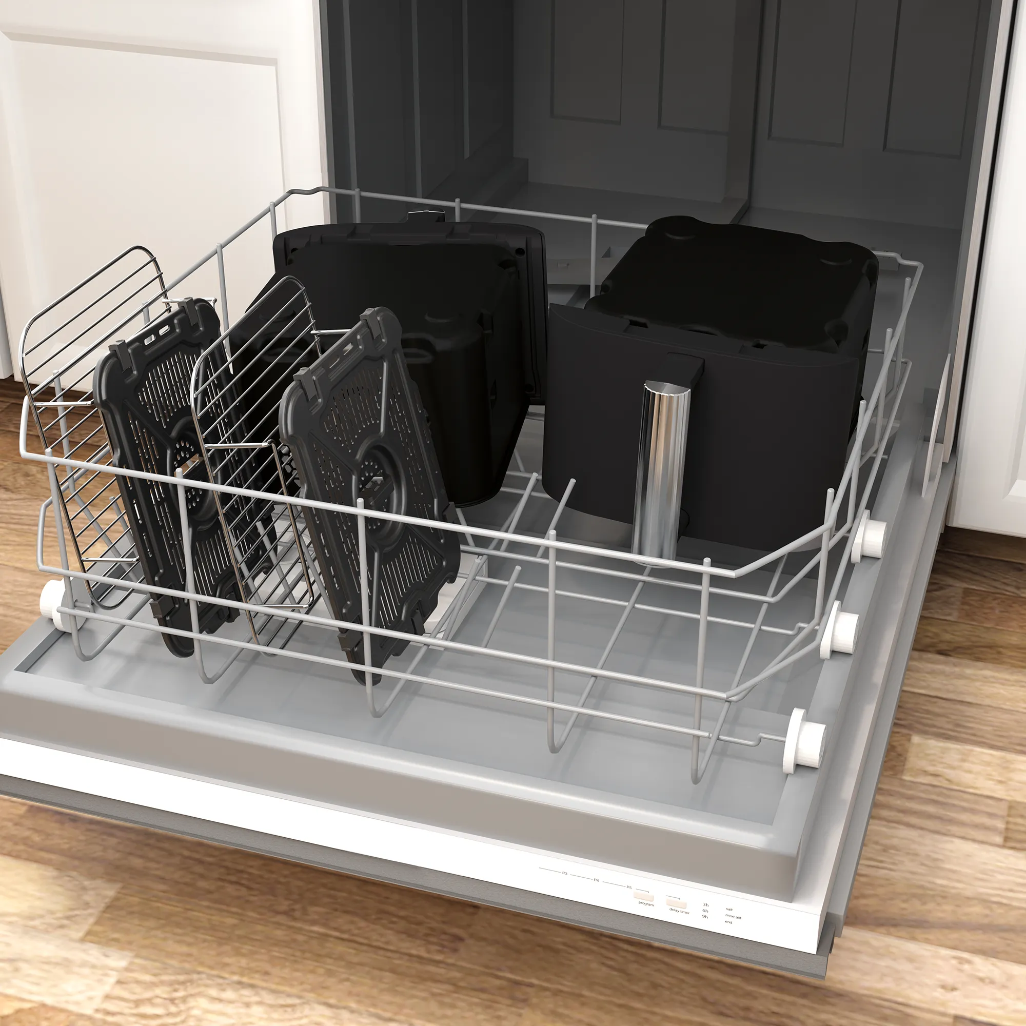 2025 Ninja DoubleStack XXXL 9,5 l heteluchtfriteuse met 2 lades