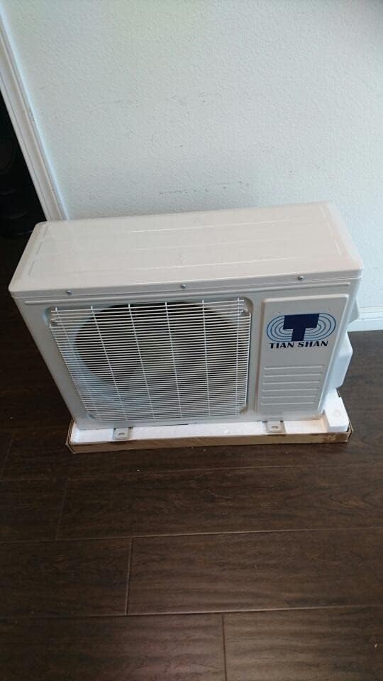Tian Shan 9000BTU Mini Split Klimaanlage & Heizung Kanallos 15 SEER Energieeffiziente Einheit