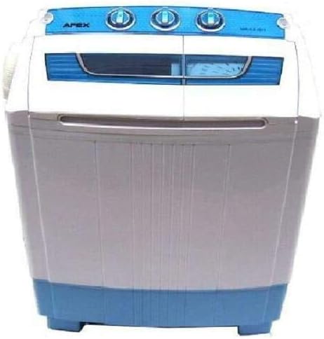 D+L GmbH Mini Wasmachine 5.2kg Miniwasmachine + Centrifuge, Camping, met Pomp, Bovenlader, 2in1 Wasmachine Centrifugekamer Bovenlader Reiswasmachine Mobiele Wasmachine Wasdroger AWZ