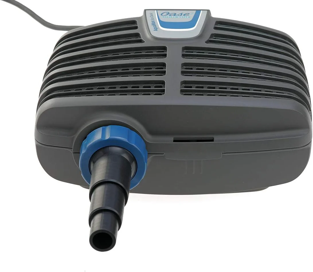 OASE 51096 Filter und Bachlaufpumpe AquaMax Eco Classic 5500, 5300 l/h F?rderleistung, energiesparende Bachlaufpumpe, Teichpumpe, Filter, Pumpe, Bachlauf, Dunkelgrau