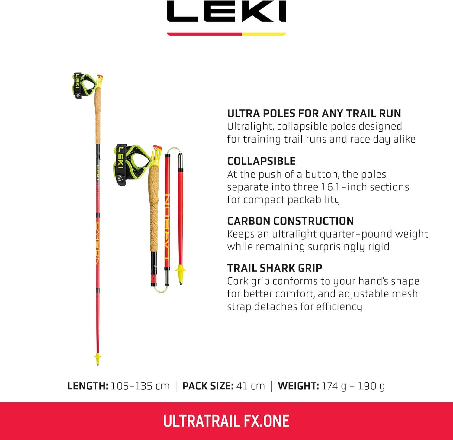 Leki Ultratrail FX.One Trailrunningstöcke