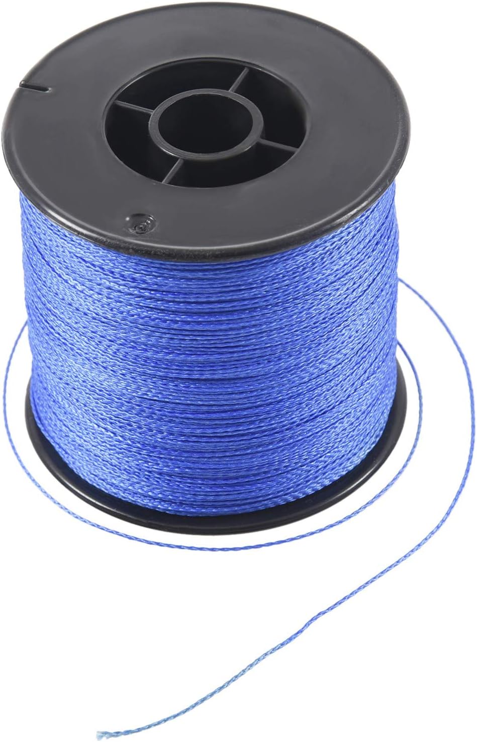 500 m Angelschnur, geflochten, sehr stark, 0,5 mm, PE, 4 Stränge, Farbe: Blau