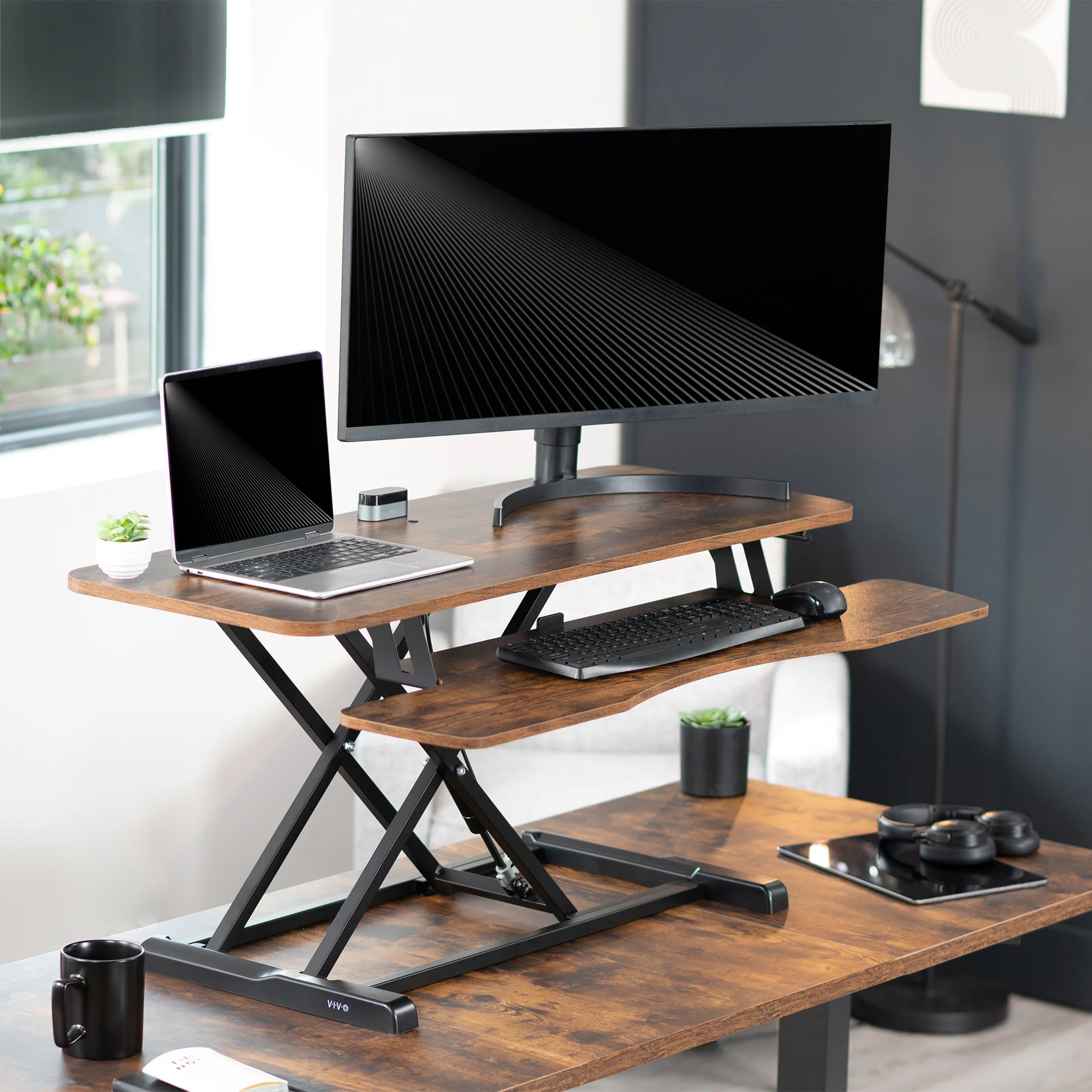 K-serie Staande Bureau-Ombouweenheid