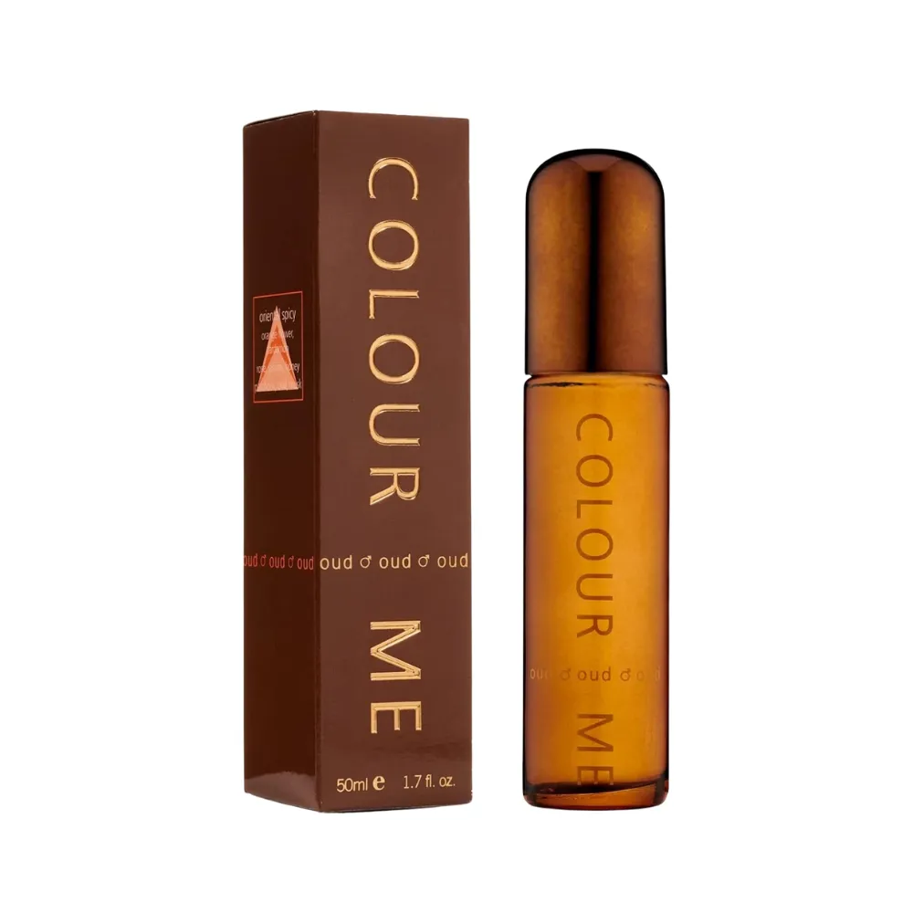 Milton Lloyd Colour Me Oud Eau de Parfum Spray for Men a?? Long Lasting Fragrance