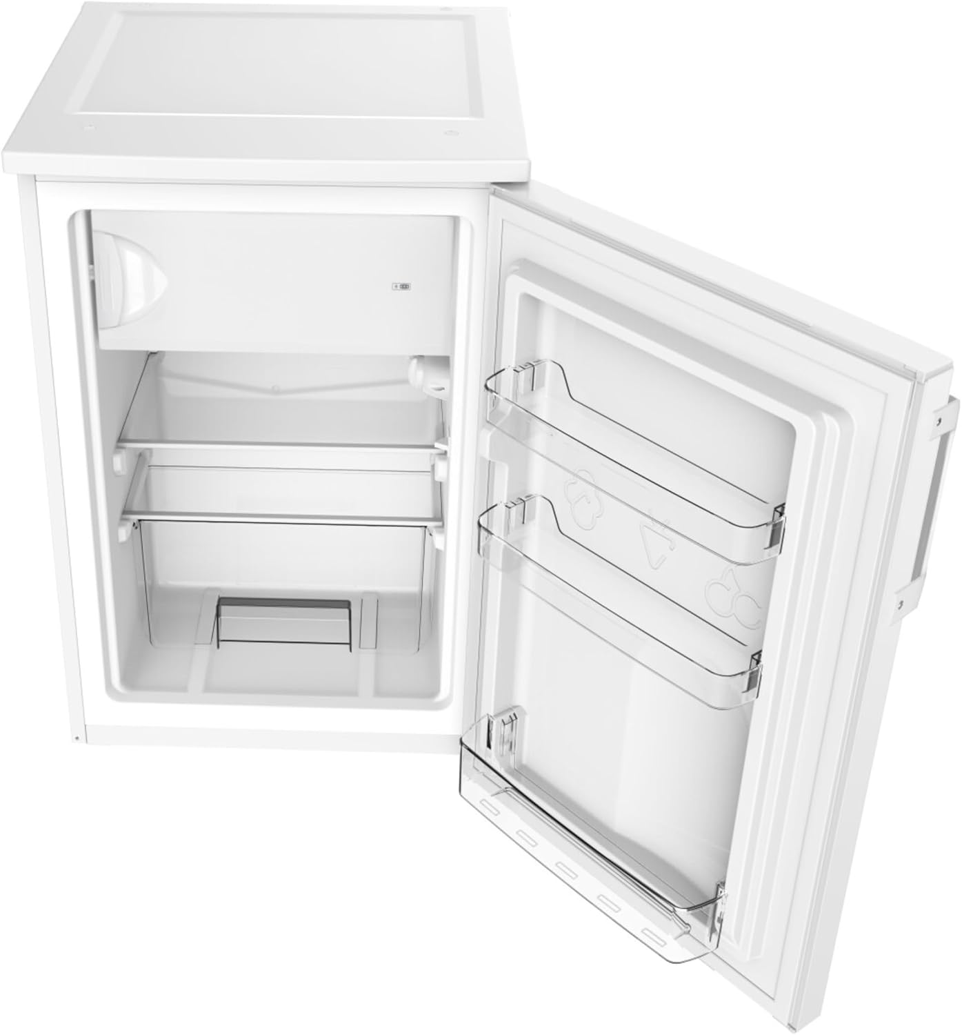 Amica KS 361 300 W Kühlschrank mit Gefrierfach/EEK: C / 107 L Nutzinhalt / 85cm hoch/weiß