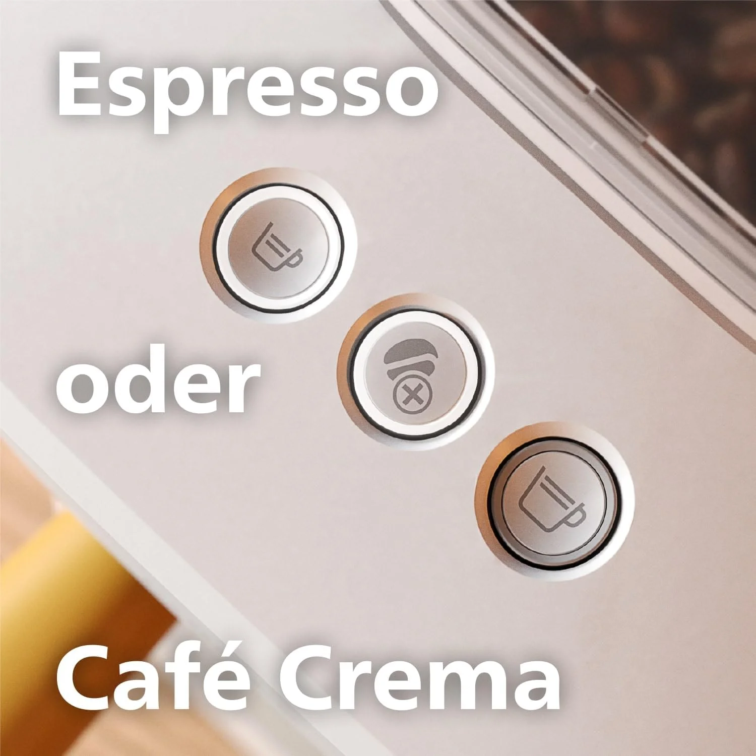 Philips Baristina Espressomaschine - Real Espresso- made simple. Kompakte Kaffeemaschine- Naturwei? mit wei?em Siebtr?ger- 16-bar-Pumpendruck- automatisches Mahlwerk- Cafe Crema (BAR300/00)