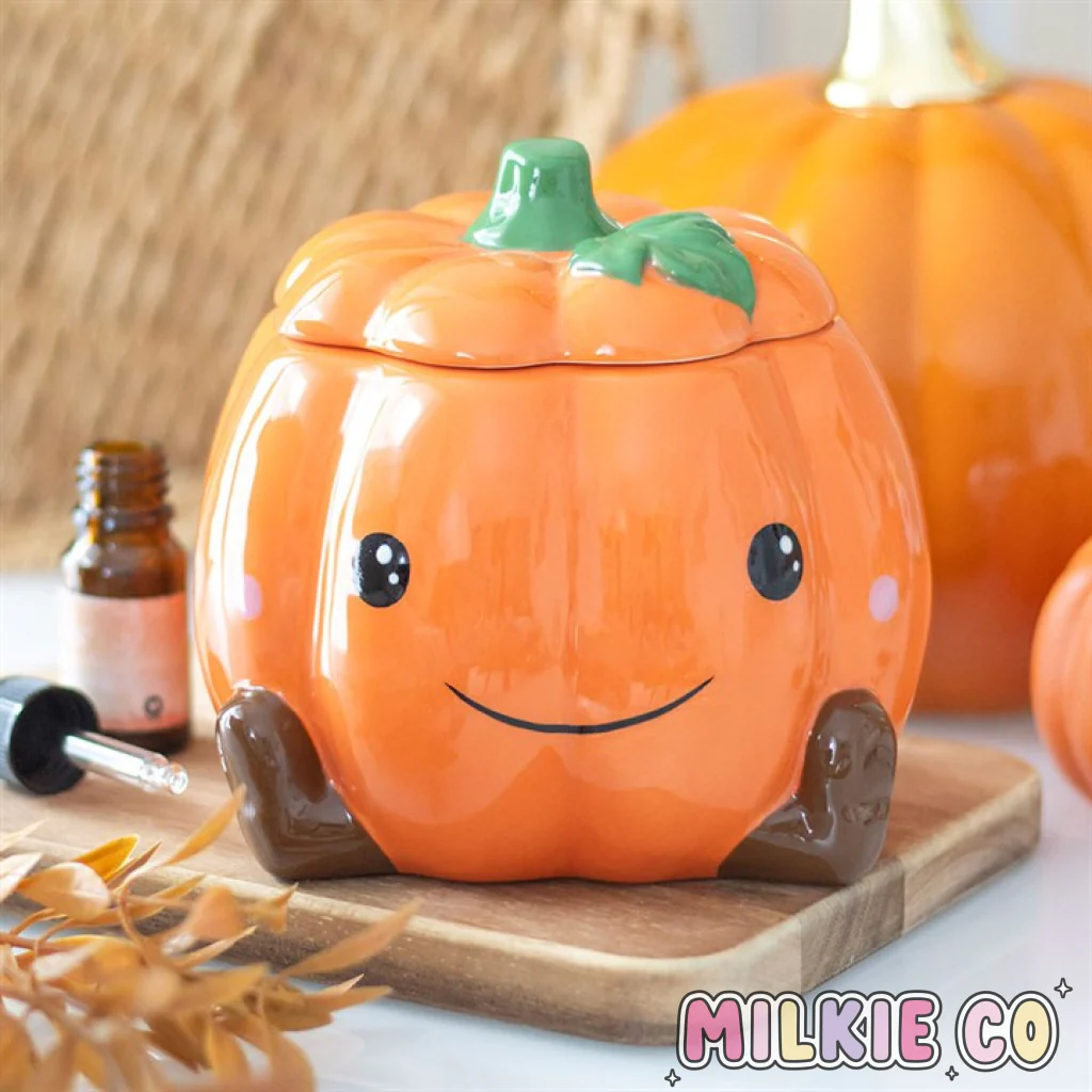 Cute Pumpkin Wax Melt Burner