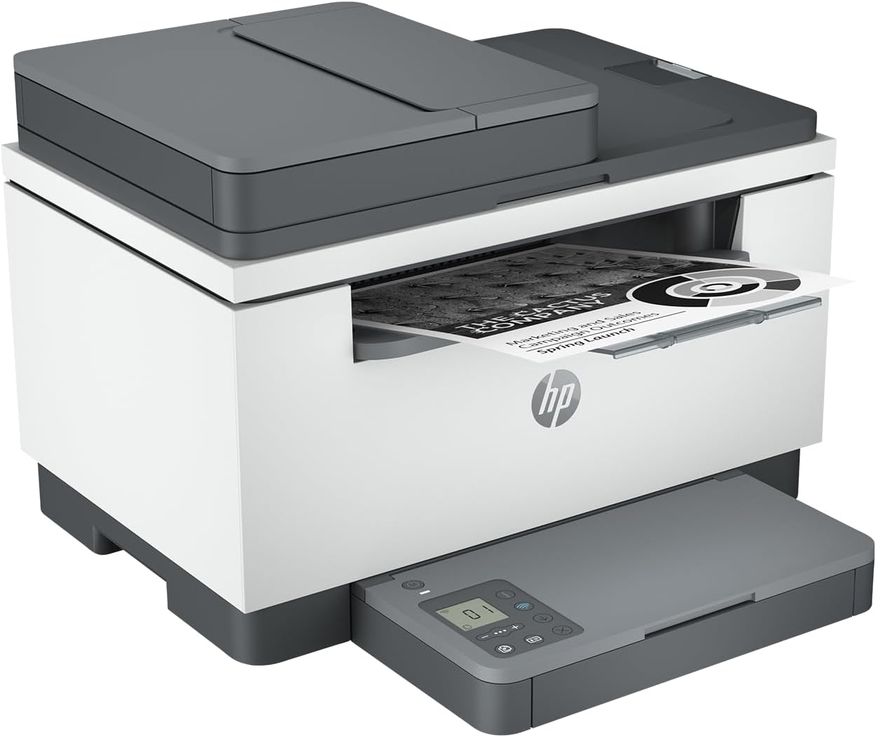 HP LaserJet MFP M235sdw Multifunktions-Laserdrucker Schwarzweiß, Drucken, Kopieren, Scannen, Automat.beidseitiger Druck, Dual-Band Wi-Fi, USB, LAN, HP Smart App, Intelligente Benutzeroberfläche