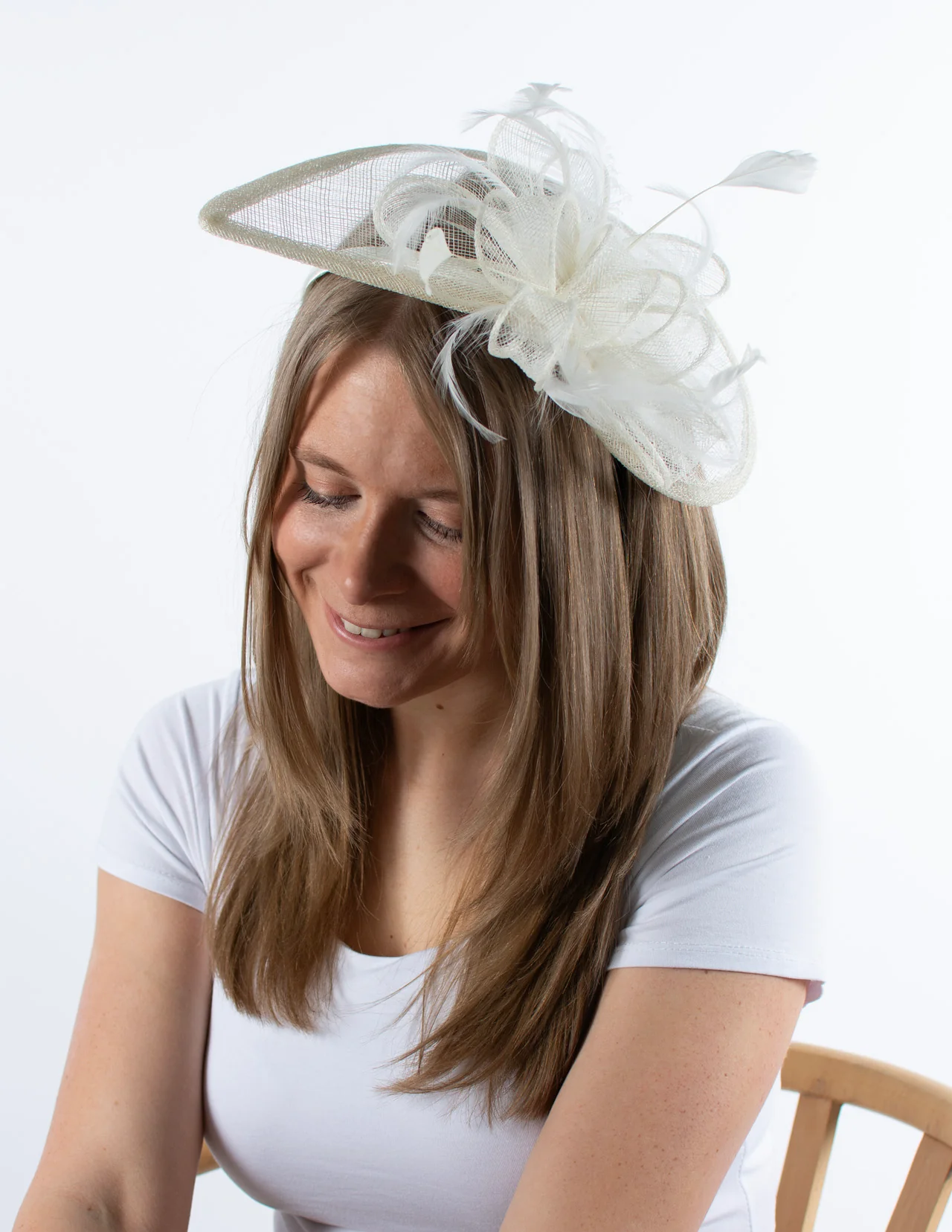 Fascinator | Teardrop | Ivory