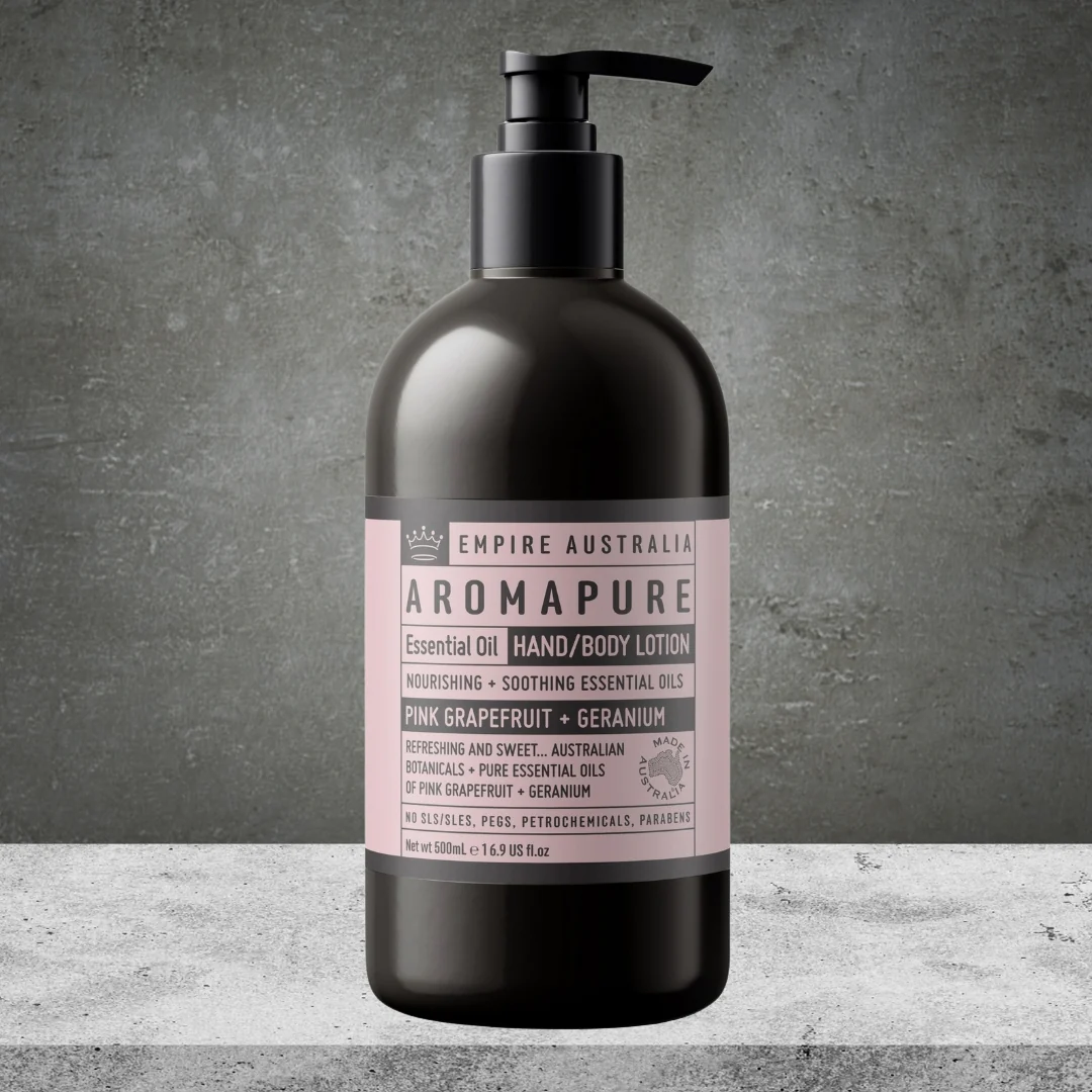 Aroma Pure Pink Grapefruit & Geranium Hand & Body Lotion 500ml
