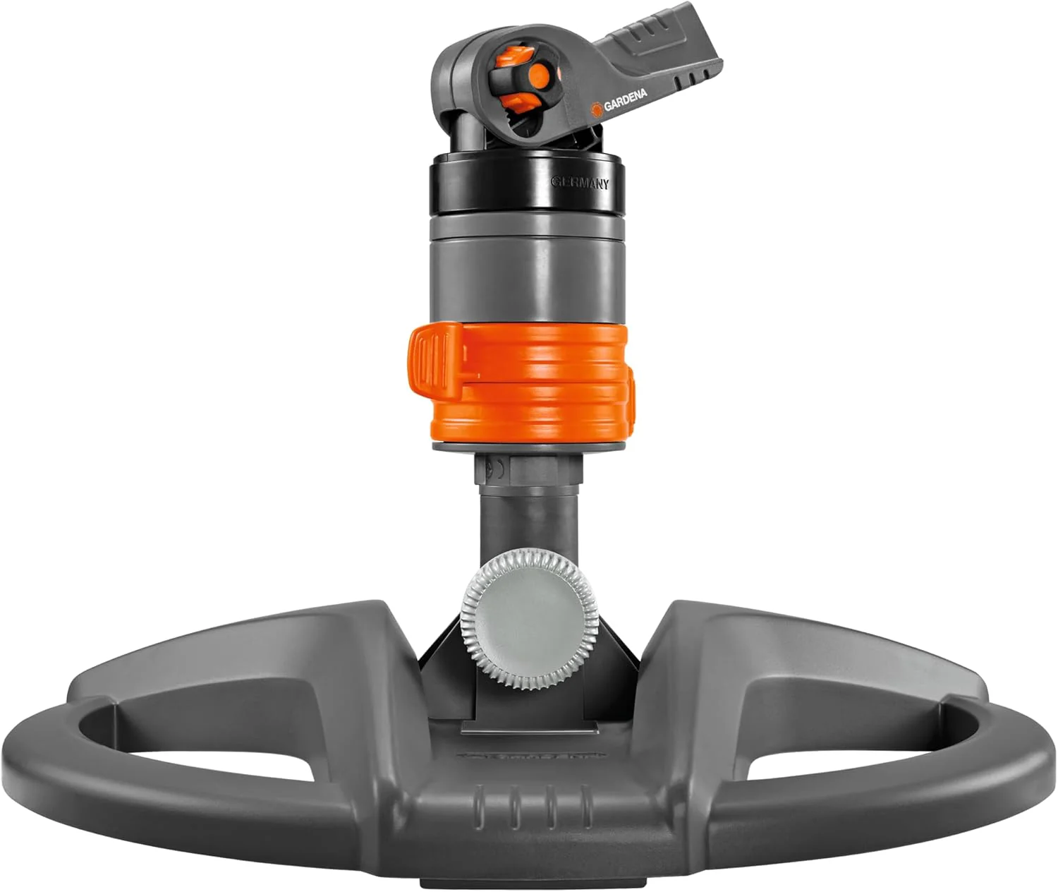 Gardena Comfort veelvlakssproeier AquaContour Automatic: vlakberegening voor de individuele besproeiing van bijna elke tuinomtrek, eenvoudig te programmeren, reikwijdte 2,5-10,5 m (8133-20)