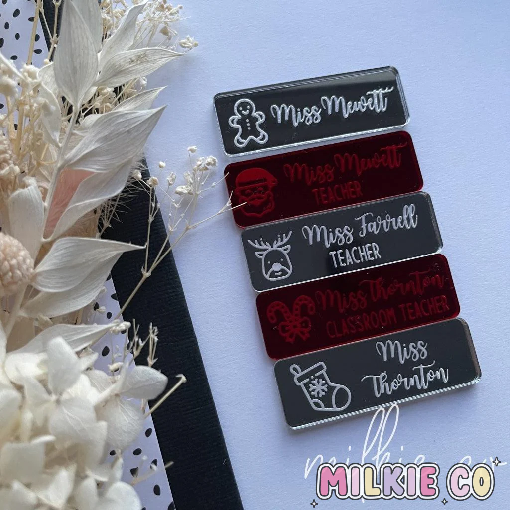 Christmas Name Badges (2022-2024)