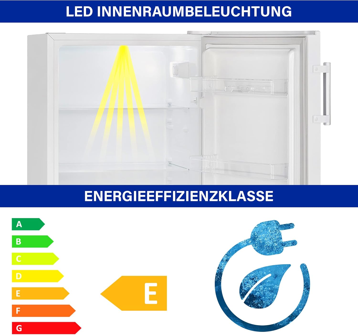 Bomann VS 7316 Full Room Fridge, White