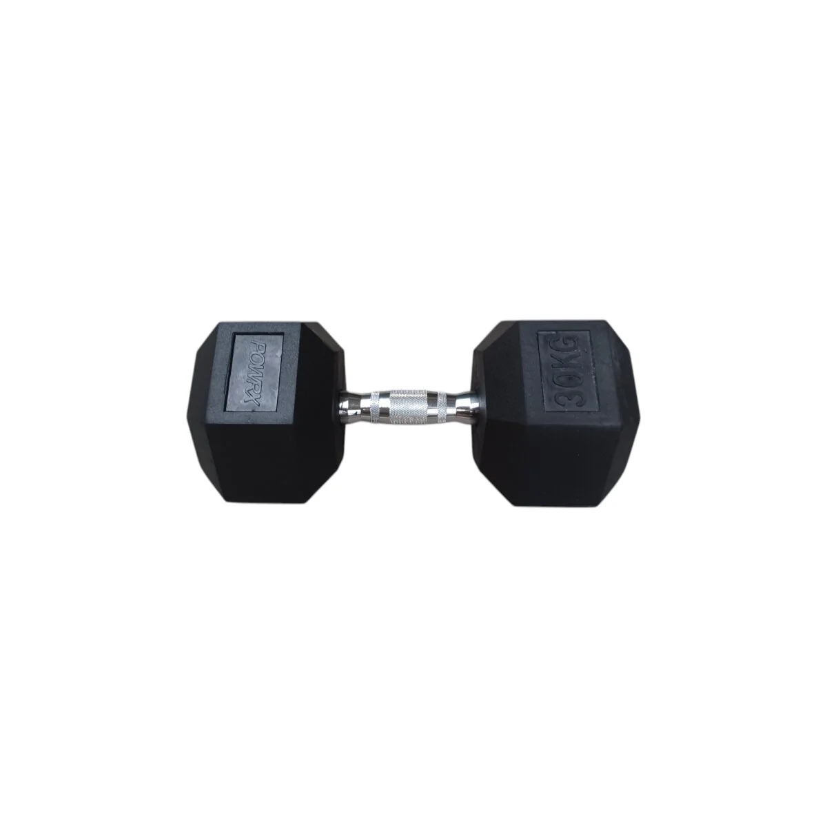 POWRX Hexagon-halter, rubberen, 1x 30 kg - B-keus zeer goed