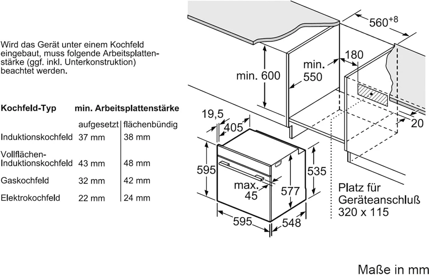 Bosch HMG7361B1, Serie 8 smarter Einbau-Backofen mit Mikrowellenfunktion, 60 x 60 cm, Made in Germany, Schwarz, Air Fry, Digitaler Bedienring, Touchdisplay, Automatikprogramme, Reinigungsunterst��tzung
