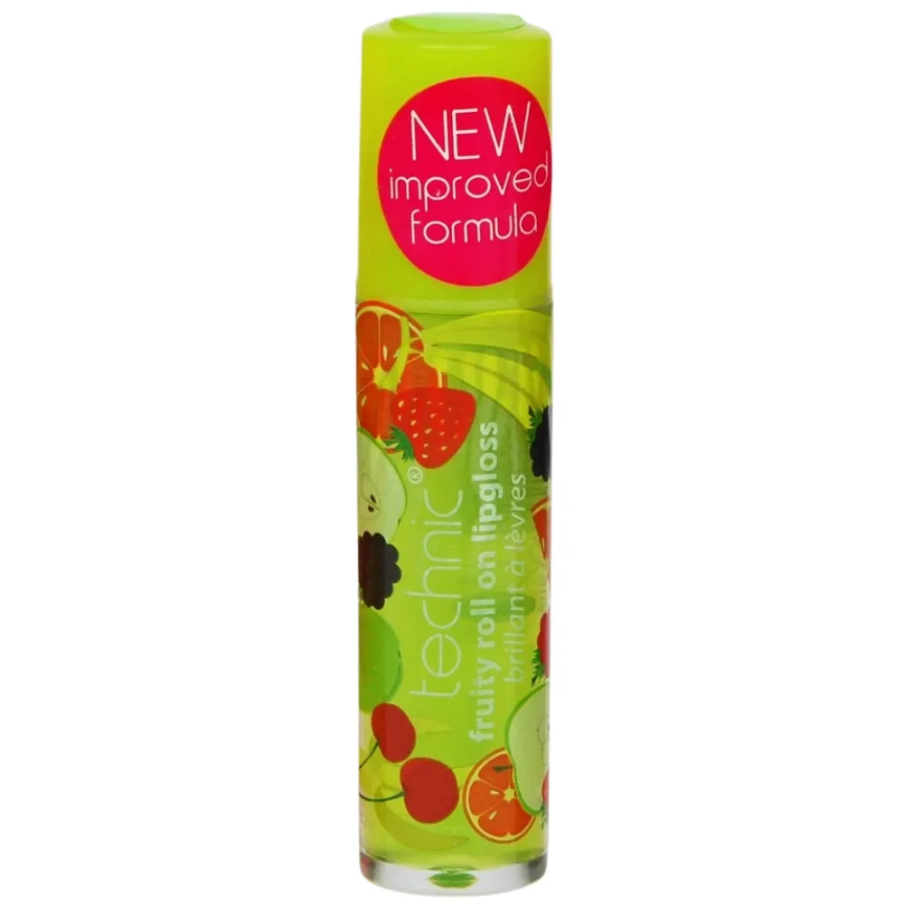 Girls Flavoured Lip Gloss | Fruity Fruit Roll-On | Kids Christmas Stocking Filler
