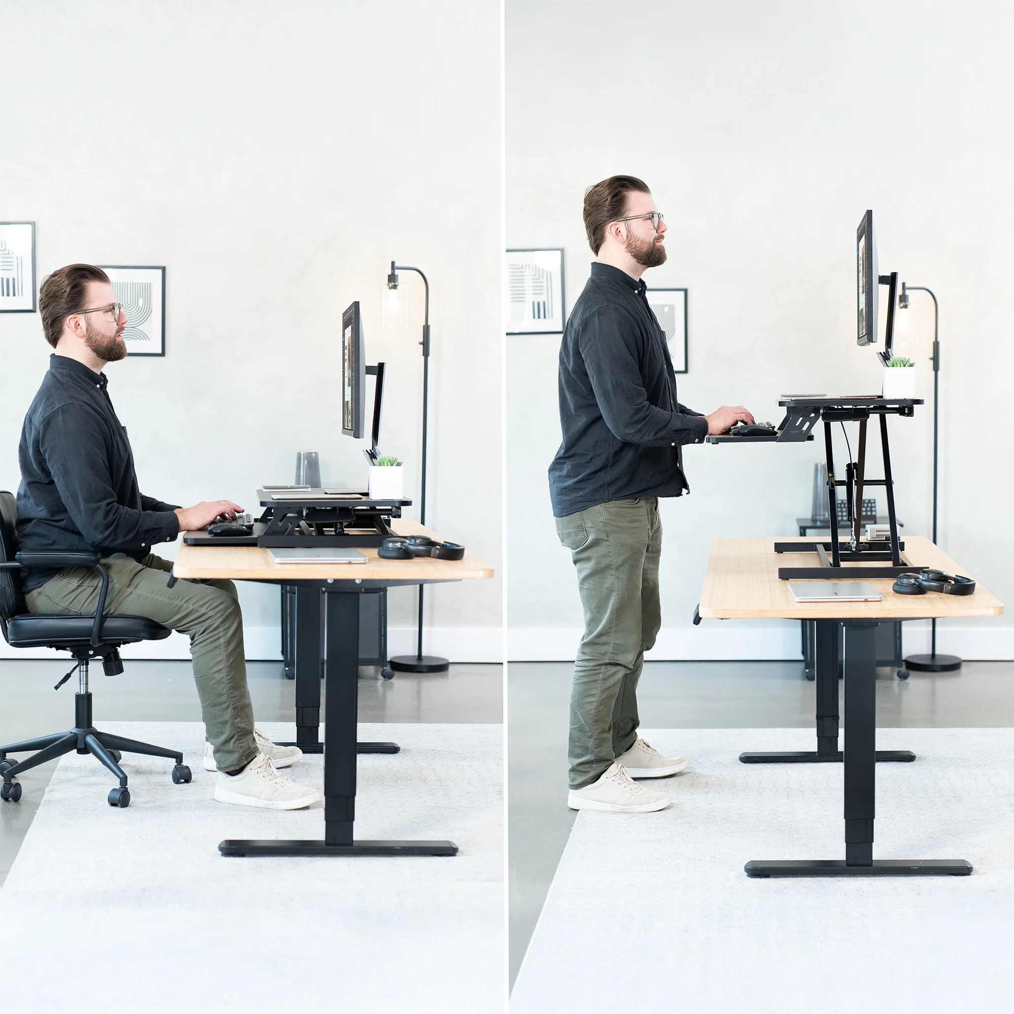Staande Bureau-Ombouweenheid