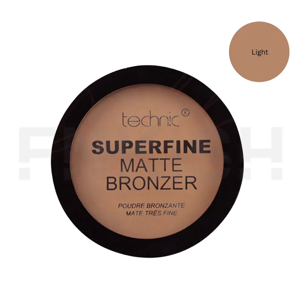 TECHNIC Superfine Matte Bronzer Vegan - 12g - Dark / Light / Medium  CHOOSE SHADE