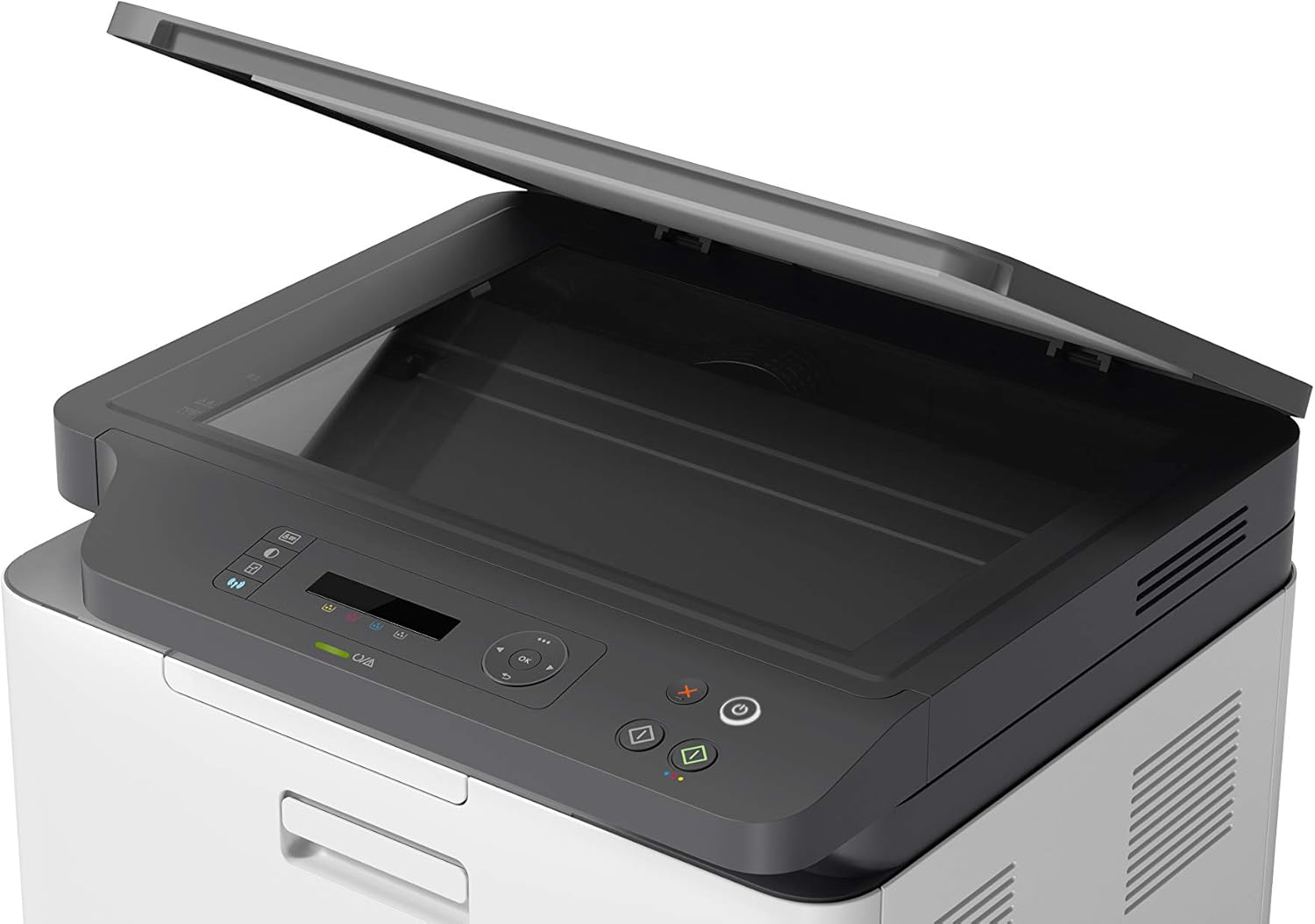 HP Color Laser 150nw Farb-Laserdrucker (Drucker, USB, LAN, WLAN),weiß-grau
