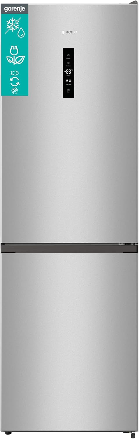 Gorenje NRK619CAXL4 Kühl-Gefrierkombination Edelstahl