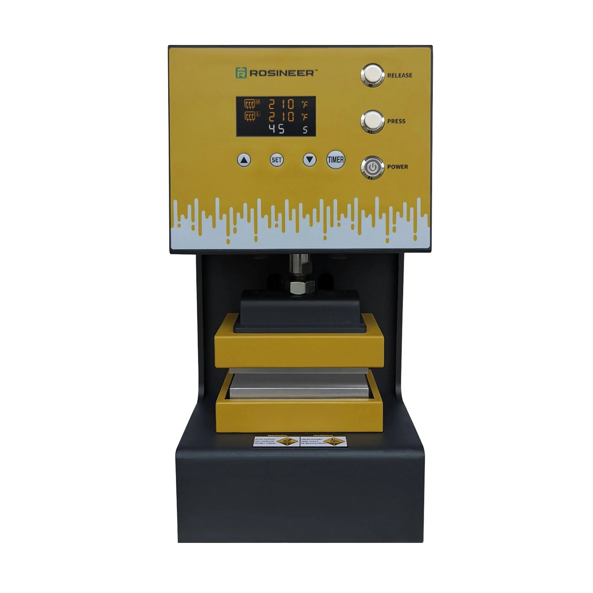 2025 Rosineer Auto Hybrid Warmtepers, 4 ton, 3 x 5 inch platen
