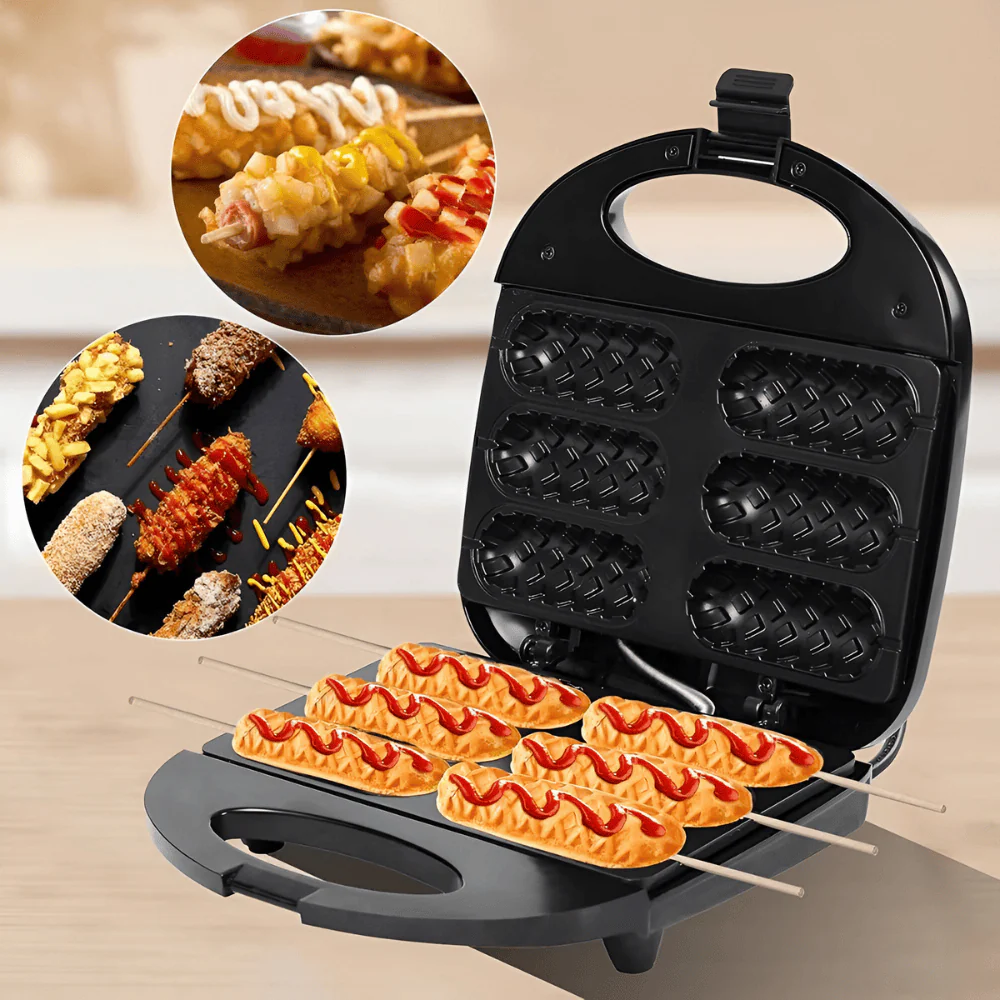 Electric Corn Dog Maker by SnackMaster | Corn Dog Moments of Happiness at Home