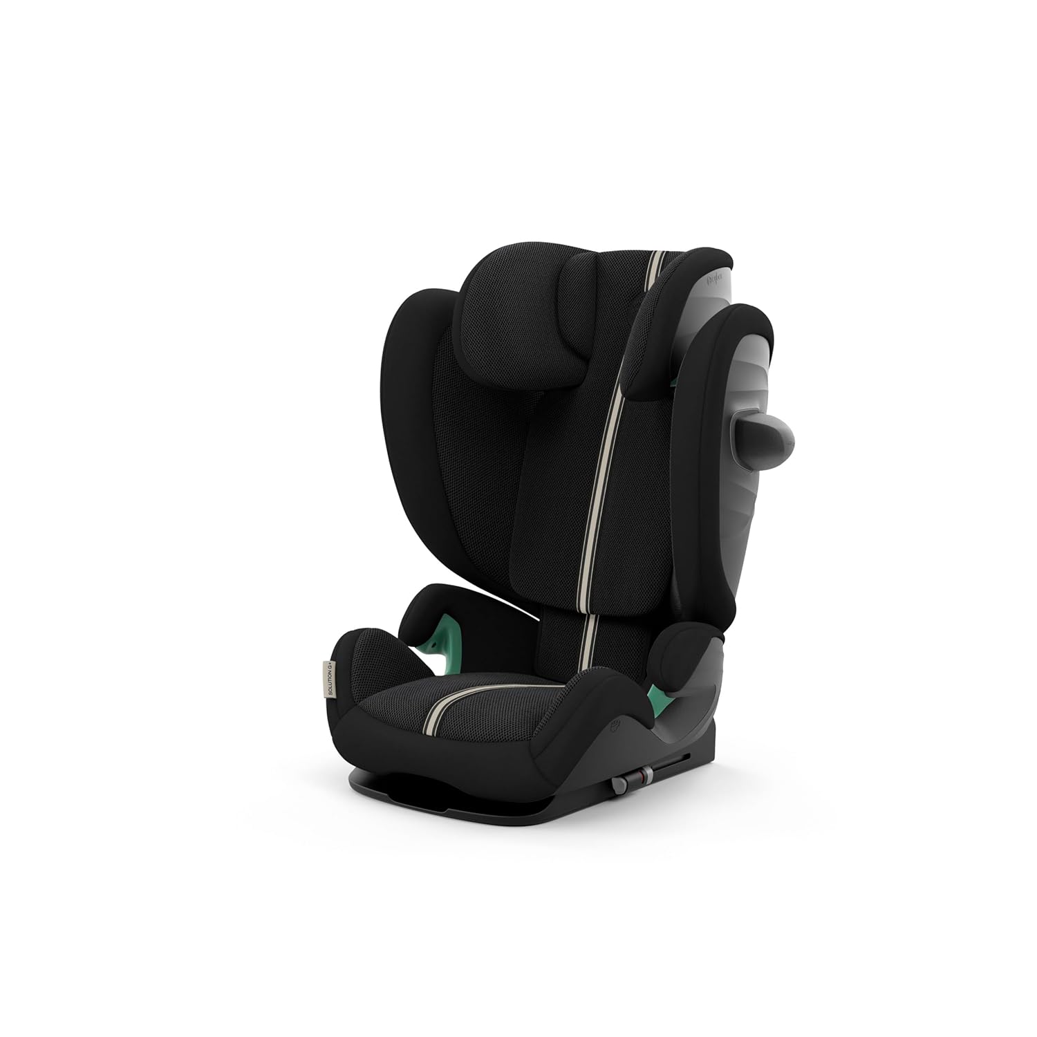 CYBEX Gold Kinder-Autositz Solution G i-Fix, F��r Autos mit und ohne ISOFIX, Ab ca. 3 bis 12 Jahre (100 - 150 cm), Ab ca. 15 bis 50 kg, Lava Grey