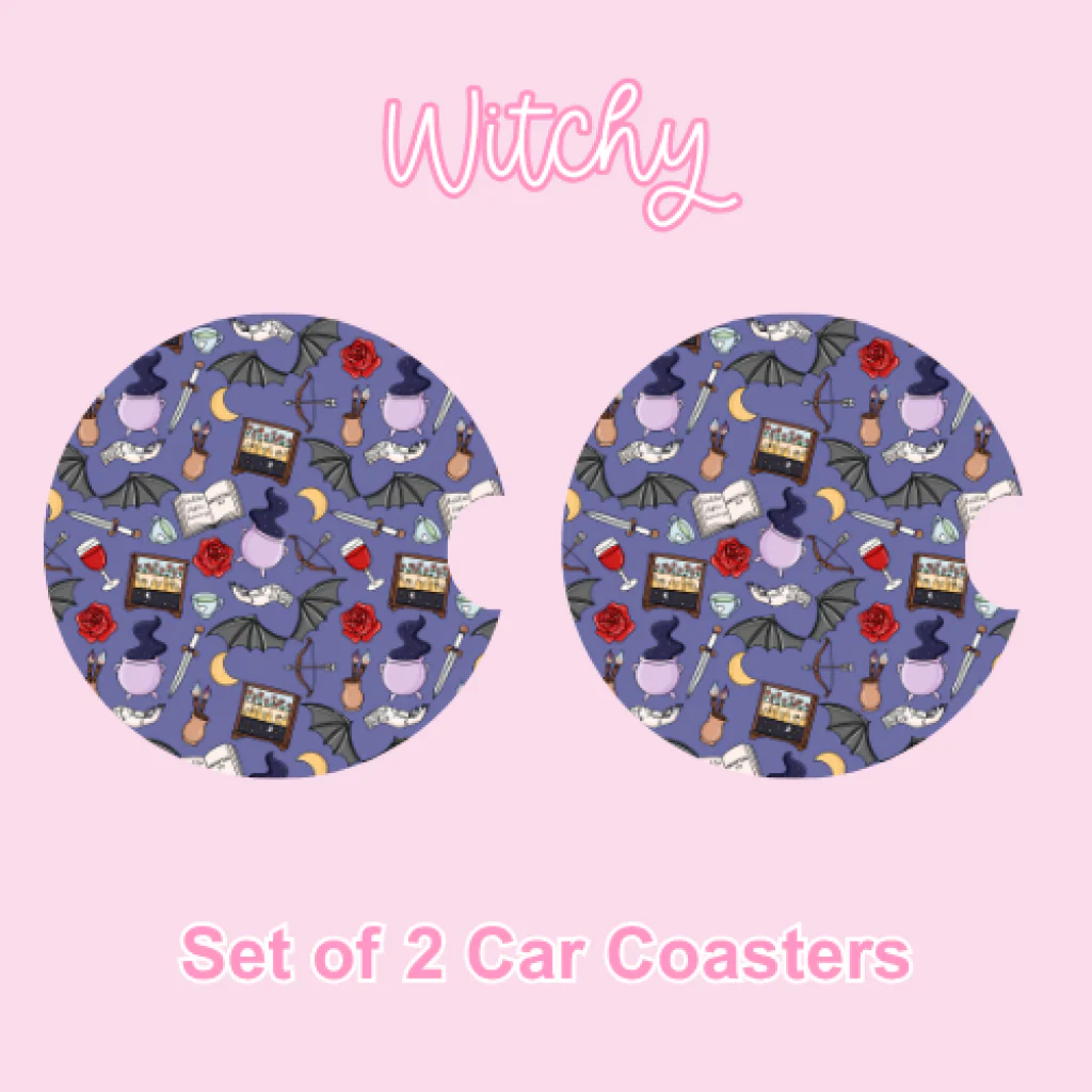 Car Coasters (2pcs)