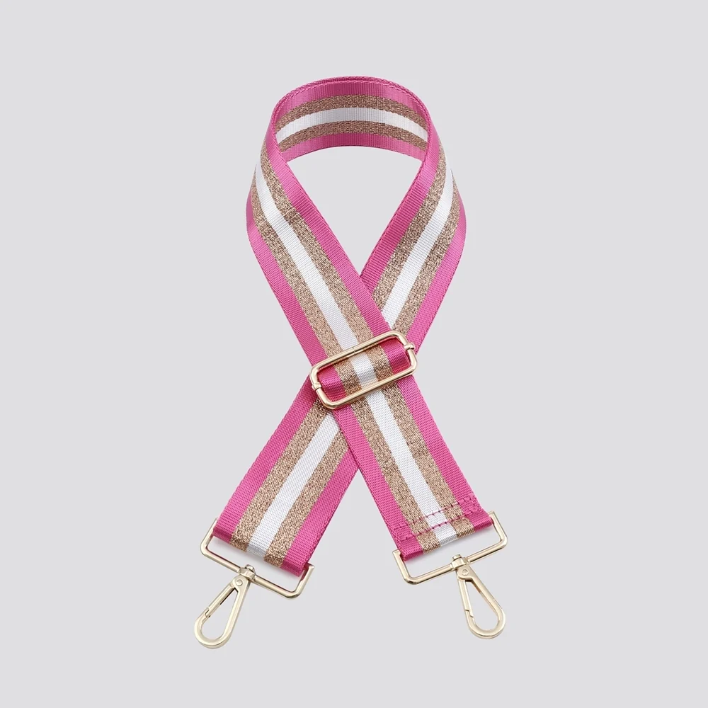 Bag Strap | Pink Stripe