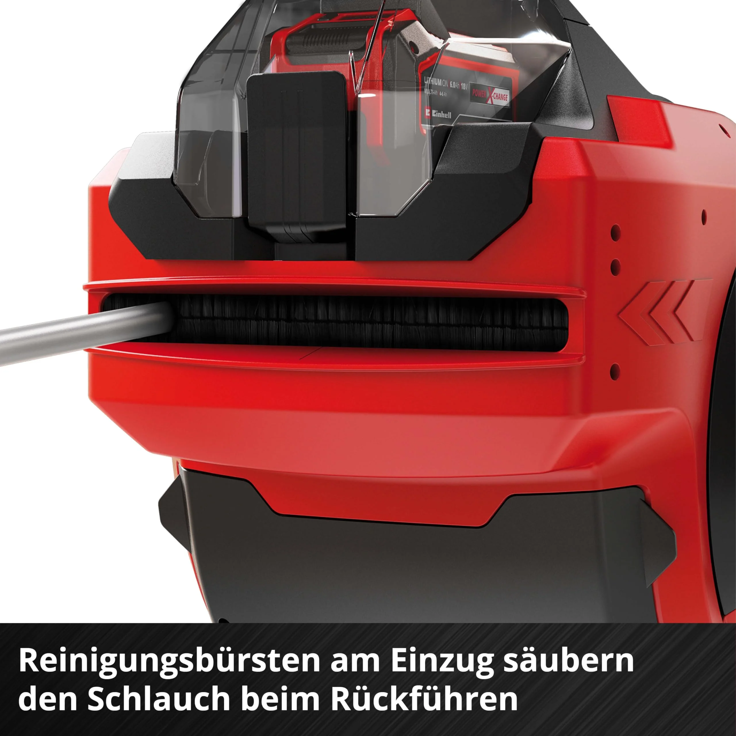 2025 Einhell Accu Slanghaspel GE-HR 18/30 Li-Solo Power X-Change (18 V, automatische slangopwikkeling, tot 180�� draaibaar, wandhouder, 30 m tuinslang & sproeier, zonder accu)