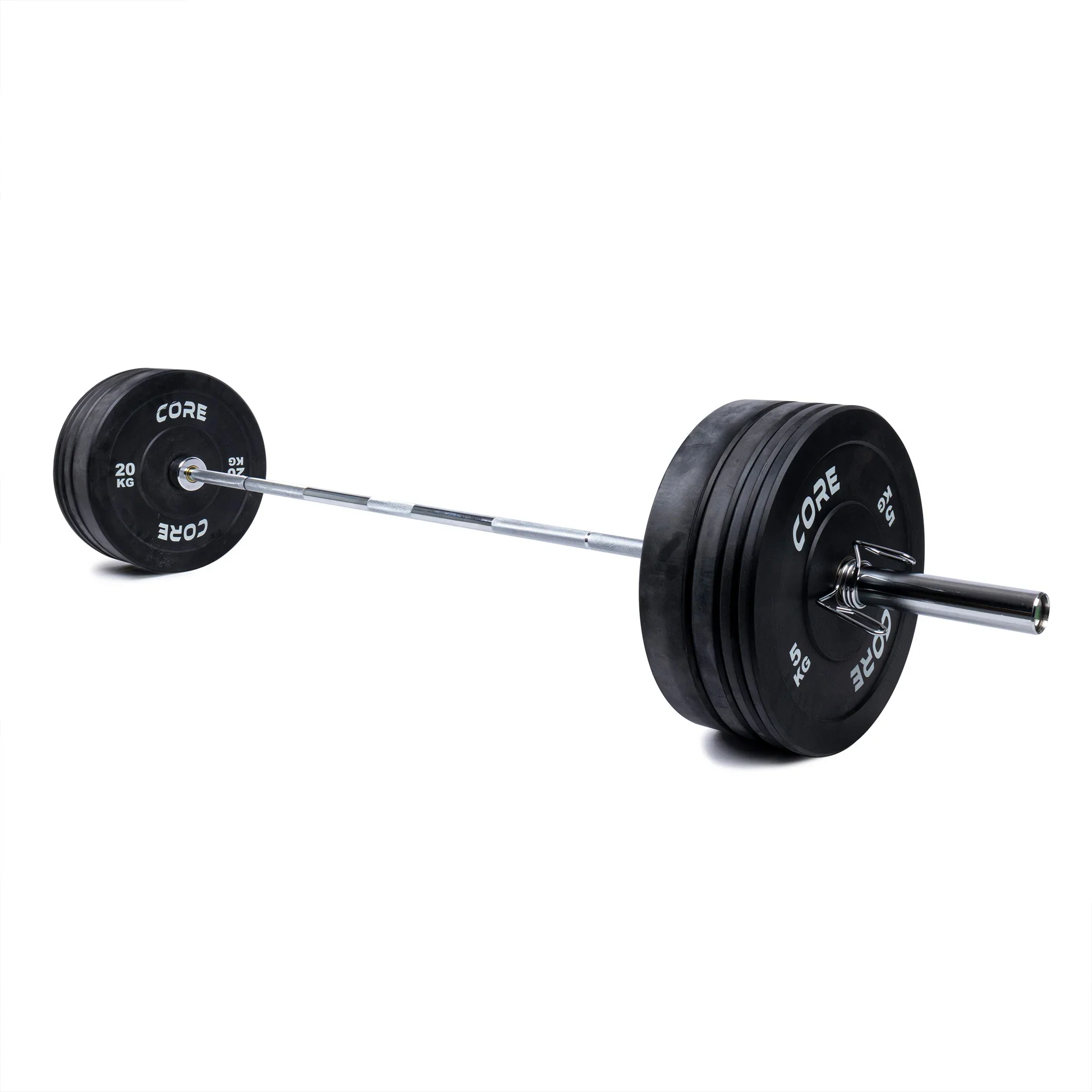 Core Langhantel Set Bumper 100 kg