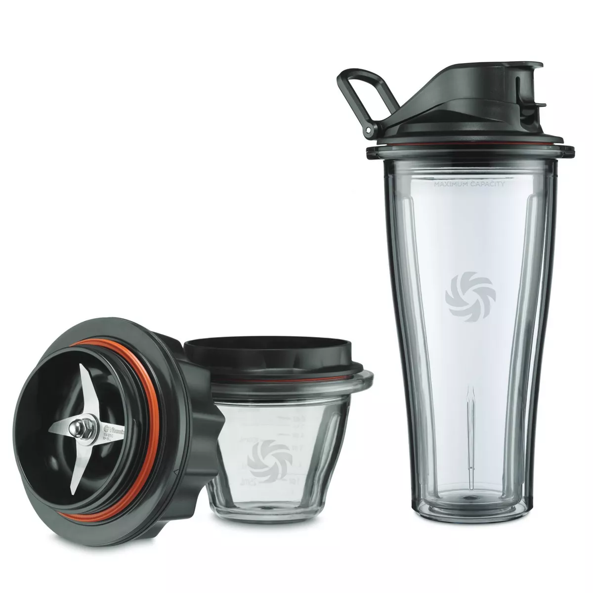 Vitamix 5 pc Blending Cup and Bowl Starter Kit Black