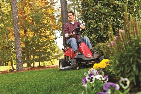 Troy-Bilt TB30 382cc 30��� 6-Speed Riding Lawn Mower, Remanufactured, Compact Design, Adjustable Height