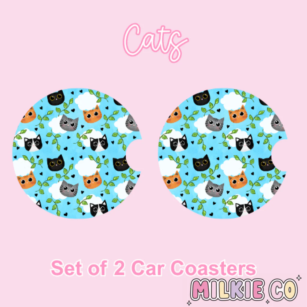 Car Coasters (2pcs)