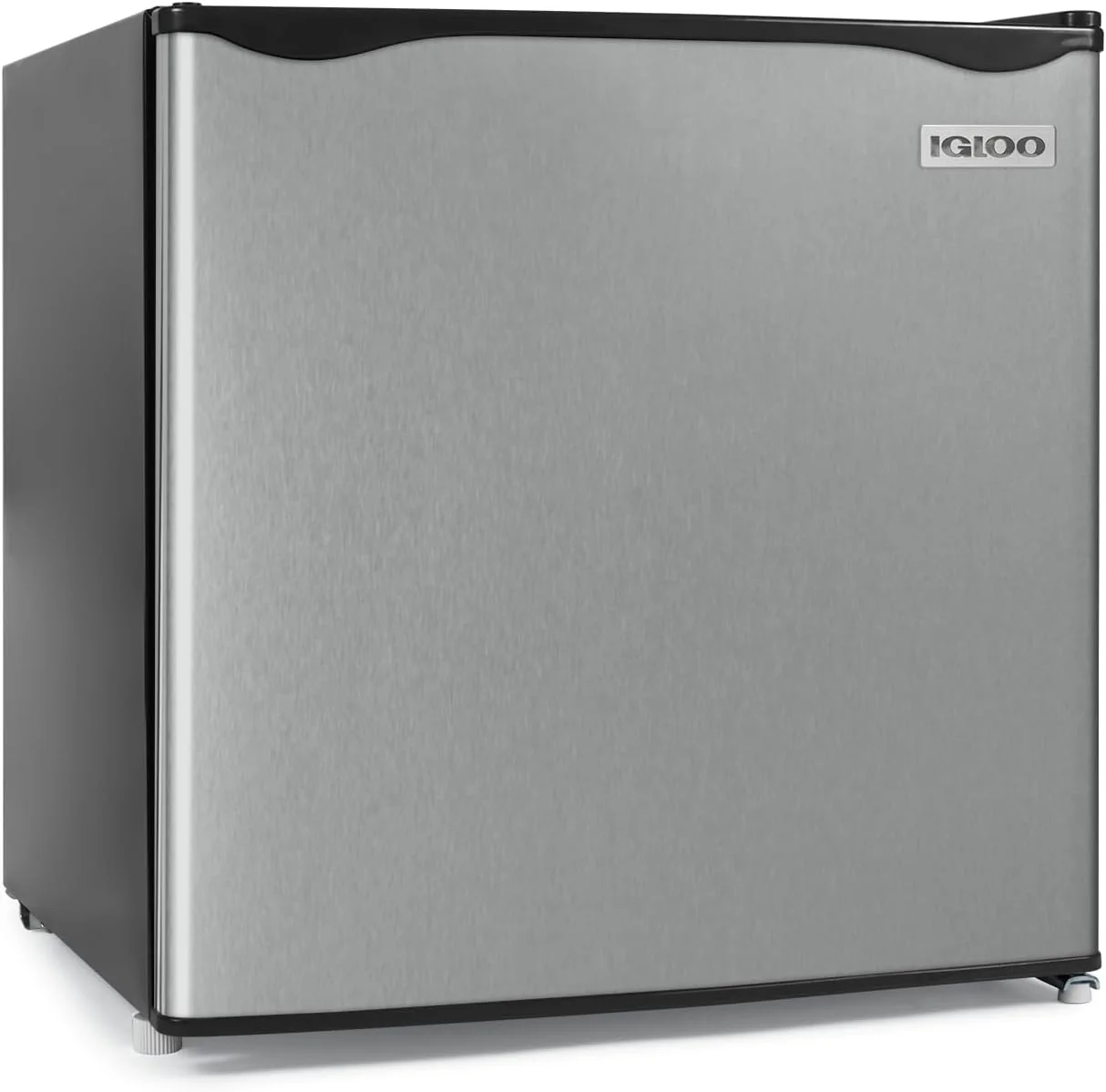 Igloo 3.2 Cu.Ft. Mini Fridge with Freezer - Single Door Compact Refrigerator with Glass Shelves for Homes