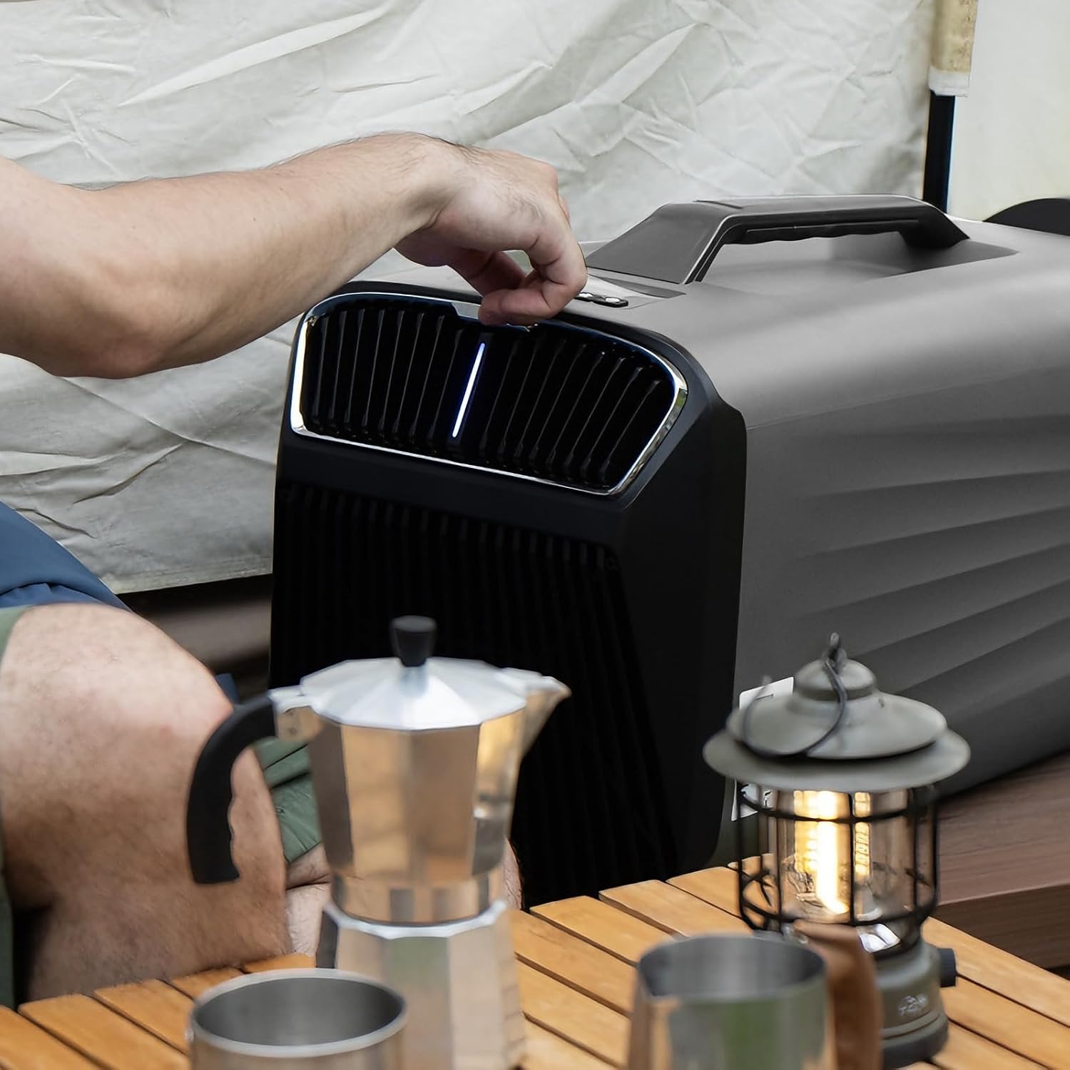 Tragbare Klimaanlage, 5200 BTU Energieeffiziente Einheit mit 24-Stunden-Timer, leiser Betrieb für Schlafzimmer oder Büro Kühlung