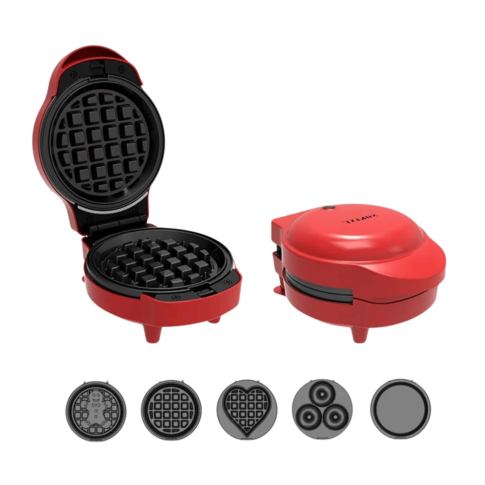 Mini Donut & Waffle Maker by SweetBite | Creative Delight for Family Fun